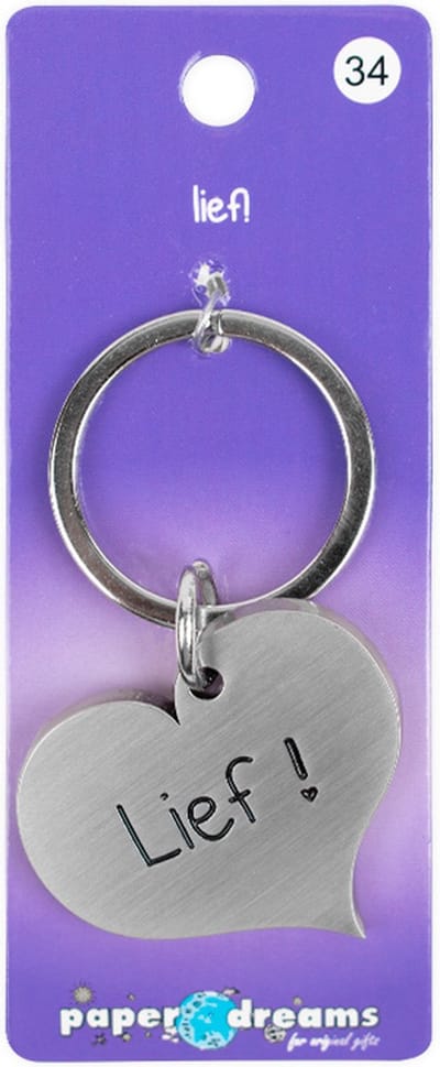 Hart sleutelhanger - Lief
