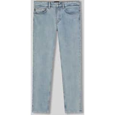 slim fit jeans van katoenmix model 'DELAWARE'