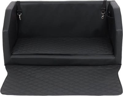 Honden Autobed - Hondenmatras Kofferbak - Veilig Reizen - Waterdicht Materiaal - 90x55 cm - Zwart