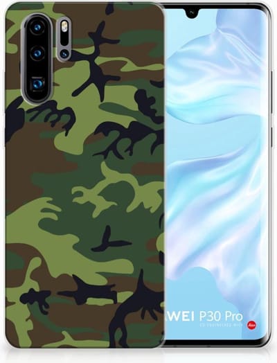 Huawei P30 Pro TPU bumper Army Dark