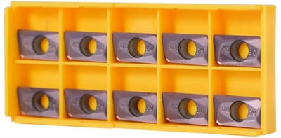Set van 10 Snij-inserts voor CNC Frezen, APMT1604 M2 VP15TF, Ideaal voor RVS Bewerking en Precisie Draaien met Opbergdoos
