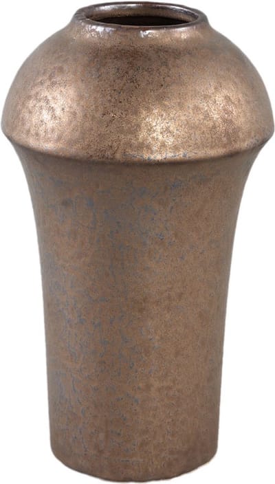 PTMD Desyah Vaas - 15 x 15 x 26 cm - Keramiek - Brons