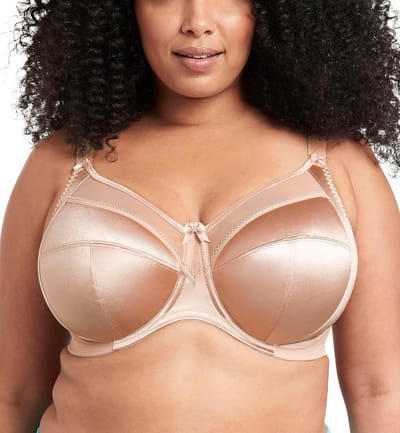 Goddess Keira beugelbeha grote maat - ultra ondersteunend met satijnen cups