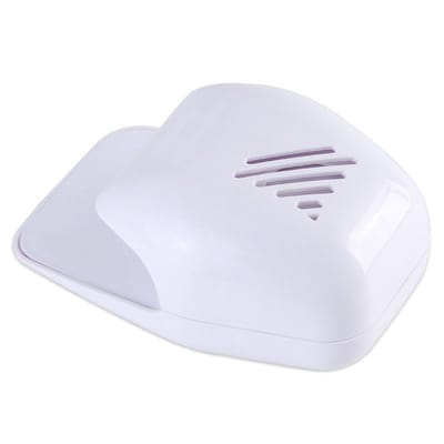 QTTVBTNA - Nageldroger Ventilator - Druk-naar-lucht ontwerp - Sneldrogende Nagellakdroger - Voor Kinderen & Volwassenen - Wit - Batterij Gestoemd - 1 Stuk