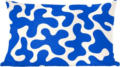 Sierkussens - Kussentjes Woonkamer - 60x40 cm - Vormen - Abstract - Blauw - Golven