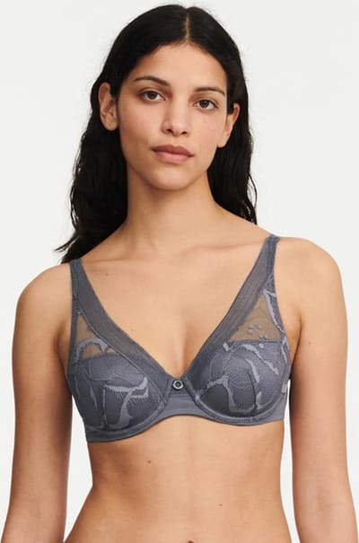 Chantelle – True Lace – BH Plunge Spacer – C11M20 – Gris Ardoise - Maat D85/100