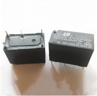 Elektronisch Relais - Schakelrelais Component - Elektronica Besturen - Compact Ontwerp - 10 Stuks - Zwart