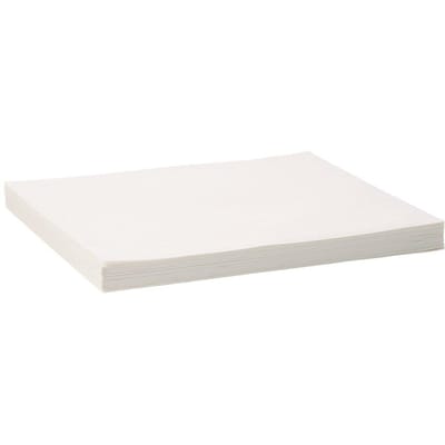Papier Filtre pour Friteuse, 100 Feuilles, 19,3  x 16,1 , Feuilles Filtre de Remplacement pour Friteuse Profonde pour Machine à Filtrer les Friteuses Mobiles Commerciales 18L/38L, pour