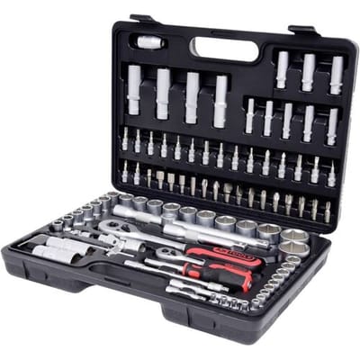 KS Tools CLASSIC Ratelsleutel en doppen set 96-delig 17.0796