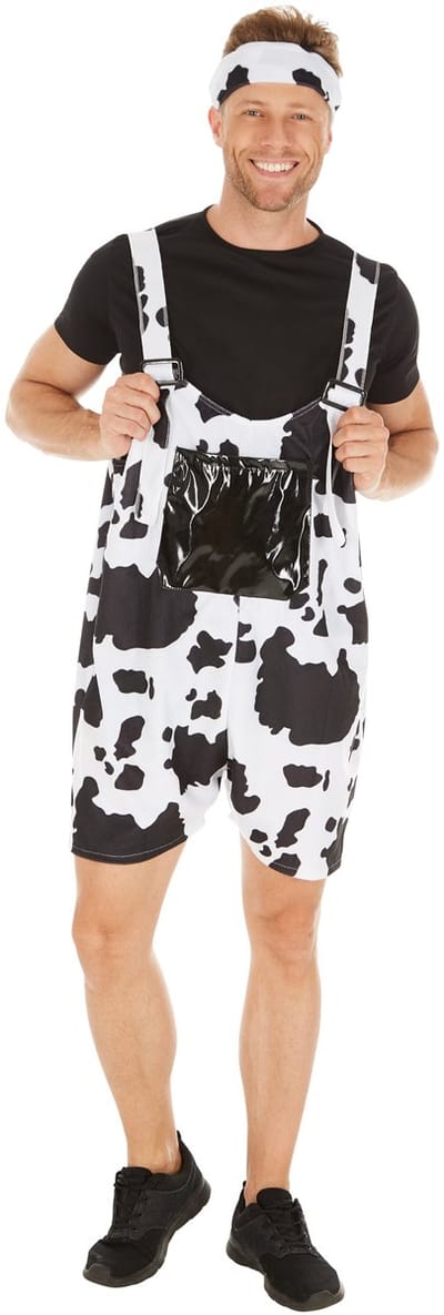 dressforfun - Kostuum koe XL - verkleedkleding kostuum halloween verkleden feestkleding carnavalskleding carnaval feestkledij partykleding - 300850