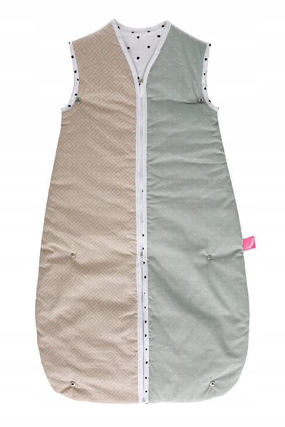 Moederschap Baby Slaapzak 2-in-1 TOG 3 Roze Vierkantjes (3-18 mnd)