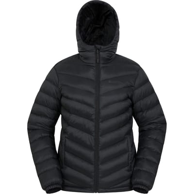 Mountain Warehouse Dames/dames Seizoenen Gewatteerd Jasje (Jet Zwart)