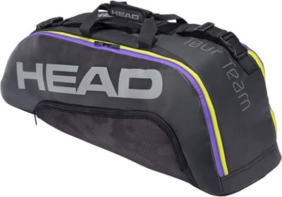 Sporttas - Sportuitrusting tas - Sportspullen vervoeren - Klimaatbeheersing technologie - 48 liter - Zwart mix