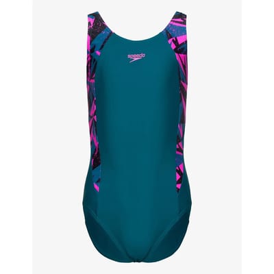 1-delig meisjes zwempak Speedo H-boom Splice Muscleb