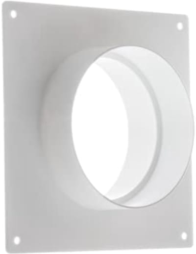 Kunststof Wandflens Ø 100 mm - Verbindingsstuk voor Ventilatiebuizen