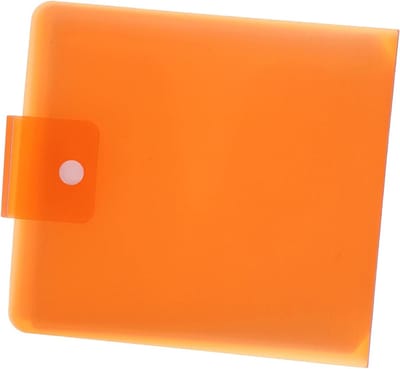 Opbergtas Voor Cd Dvd - Media Hoes - Media Organiseren - Beschermt Tegen Krassen - 14x13x2CM - Oranje