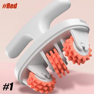 Cellulitis Massager Handmatige Spier Massager Roller voor Been, Nek, Arm en Voet, Multifunctionele Bekkenbodem Spier Trainer Schoonheid white