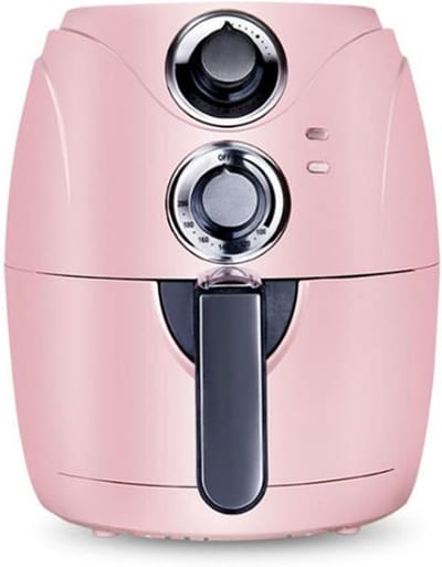 Kleine Airfryer - Compacte Friteuse - Snelle Maaltijden - Geluidsarm Werken - 25 Liter - Roze