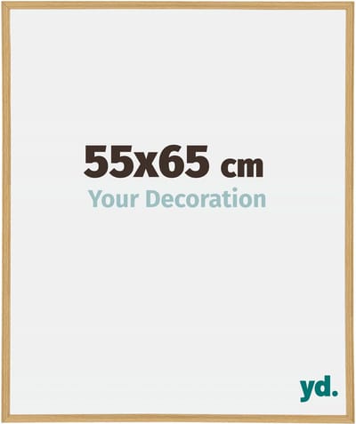 Your Decoration - Fotolijst 55x65 cm - Kunststof - Beuken Licht - Annecy