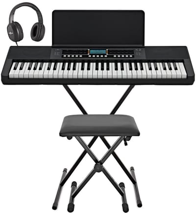 K2 keyboard met 61 toetsen met Bluetooth van Gear4music, standaardpakket