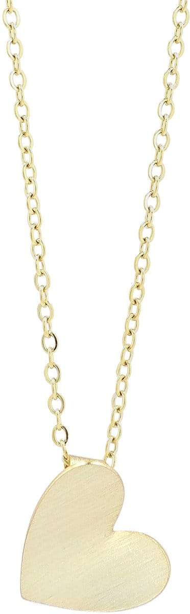 AKZENT Akzent dames ketting met hanger "Signe" uit 925 Sterlingzilver, verguld, duurzaam