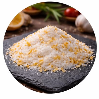 De Kruidenbaron - Zeezout met knoflook - zak 1 kilo
