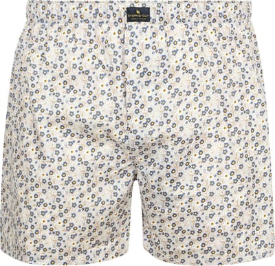 Steppin' Out Boxershort Bloem Grijs - Maat M - Heren