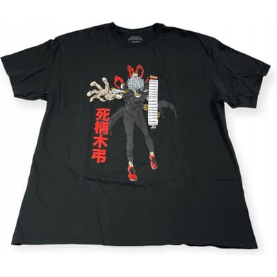 Koszulka T-shirt męski okrągły dekolt SPENCER'S MY HERO ACADEMIA XL black
