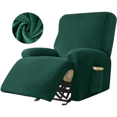 Fluwelen relaxfauteuilhoes stretch ligstoel bankhoezen voor woonkamer bankhoezen meubelbeschermer elastisch