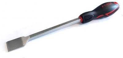 Stalen pakkingschraper - pakking schraper voor het verwijderen van oude pakkingen, kitresten etc. -  ergonomisch rubber handvat