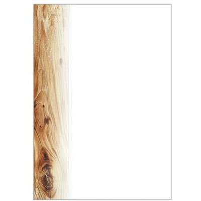 Sigel designpapier formaat A5 90 grams Oak 2 pak 100 vel briefpapier