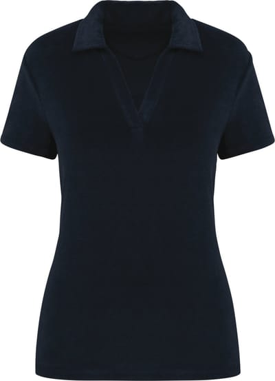 Native Spirit Ecologische badstof damespolo NS228 - Navy Blue - L