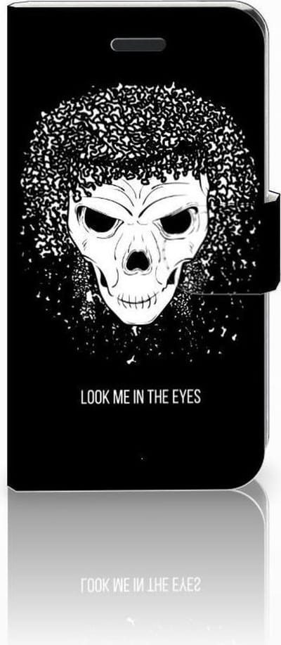Telefoonhoesje met Naam Samsung Galaxy Xcover 3 | Xcover 3 VE Skull Hair