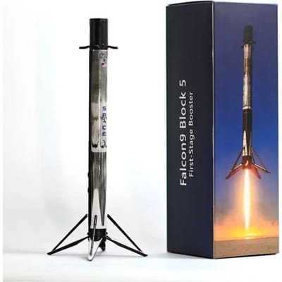 1:233 Falcon 9 Falcon 9 Dragon Zware Falcon 1:375 Ruimteschip Metaal Diecast Raketmodel Decoratieve Collectie black