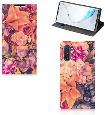 Samsung Galaxy Note 10 Smart Cover Bosje Bloemen