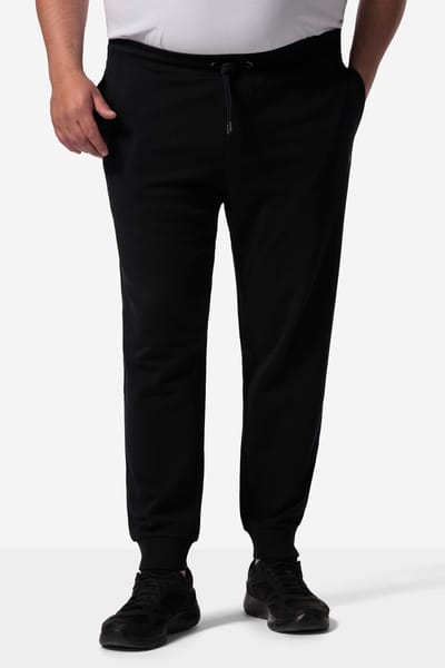 Men Plus - Heren - Trainingsbroek Buik-Fit Modern Fit - Zwart - Maat 3XL