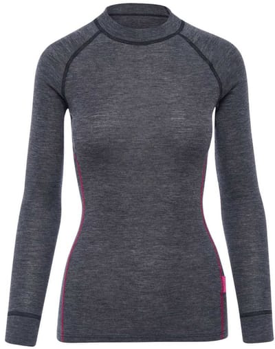 Thermowave Merino Warm Active Lange Mouwen Basislaag Grijs XS Vrouw