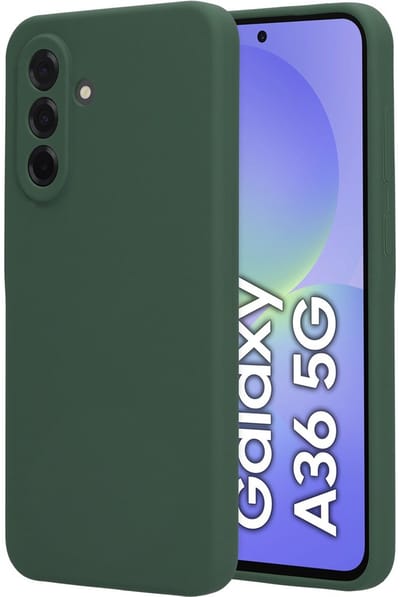 Mobiparts hoesje geschikt voor de Samsung Galaxy A36 - Siliconen - Groen