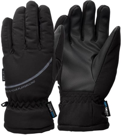 Meteor Handschoenen Hiemis Zwart - Maat L