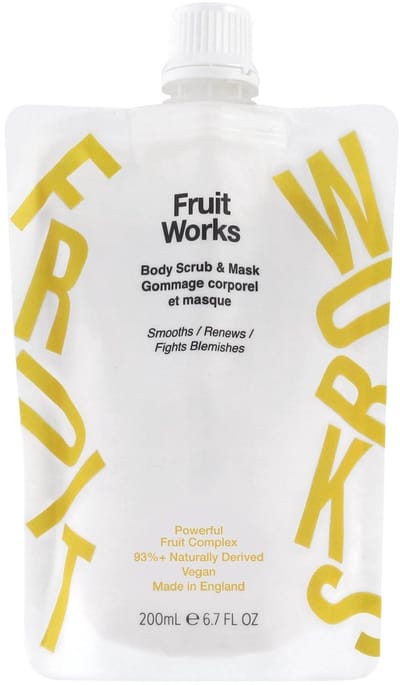 Fruit Works Body Scrub & Mask - Lichaamsscrub en Masker - 200 ml
