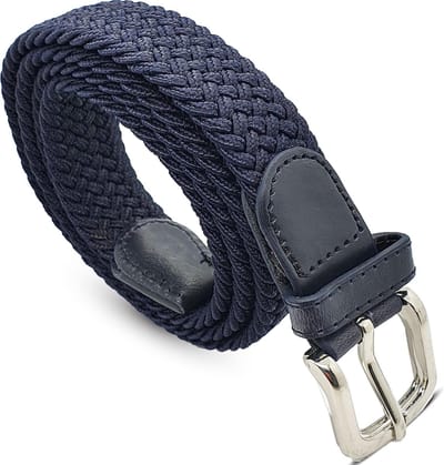 Safekeepers elastische riem -riem elastiek dames - Stretch Riem - riem dames - broekriem - 110 - blauw