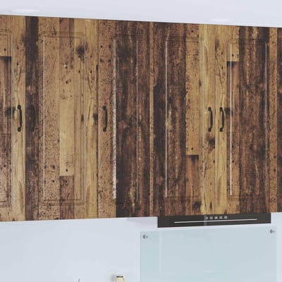vidaXL - Vaatwasserpaneel - Kalmar - Oudhout - 30 - x - 31 - x - 100 - cm - Bewerkt - hout
