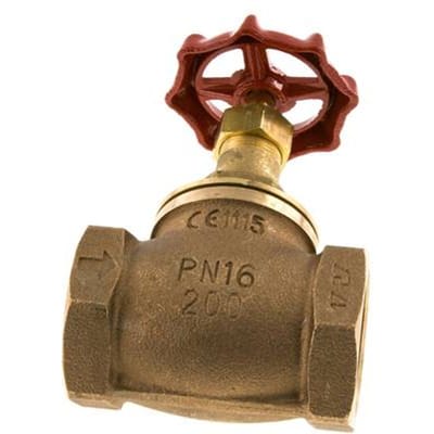 G 1-1/4'' Bronzen Klepafsluiter 16 bar