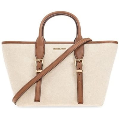 Michael Kors Small Satchel Luggage Maat: OS | Handtassen Outlet | Dames | Beige