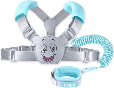 Kinder Riem - Anti-diefstal Polsband - Veilig Wandelen - Kinderslot Ontwerp - 2.5 Meter - Groen