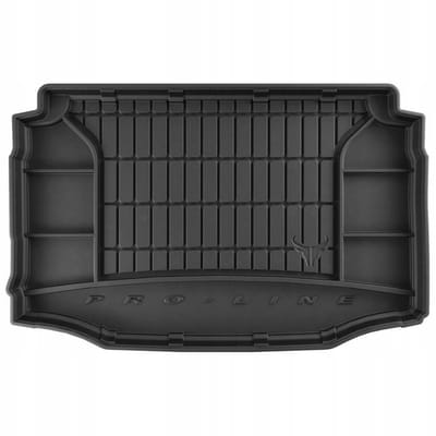 FROGUM Kofferbakmat - Rubber - Geschikt voor SEAT ARONA (vanaf 2017) - Lage laadvloer - Organizer functie - Zwart