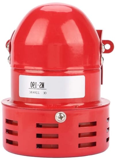 Allecto - 220 V Mini Alarm - 120Db Geluid - Veiligheid voor je