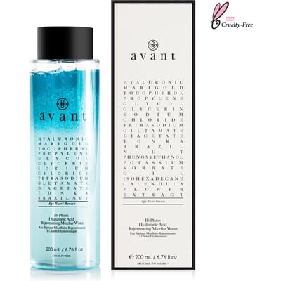 Avant Age Nutri-Revive Bi-Phase Hyaluronic Acid Rejuvenating Micellar Water Lotion