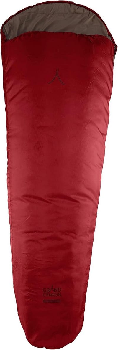Lichte Mummyslaapzak voor Kamperen en Reizen - Comfort tot 13°C