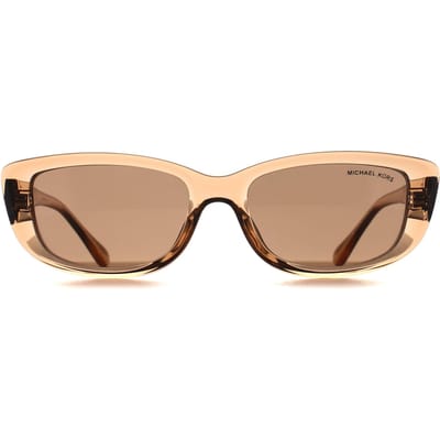 Michael Kors MK2210U Asheville 3999/O bruin spiegel transparant bruin zonnebril